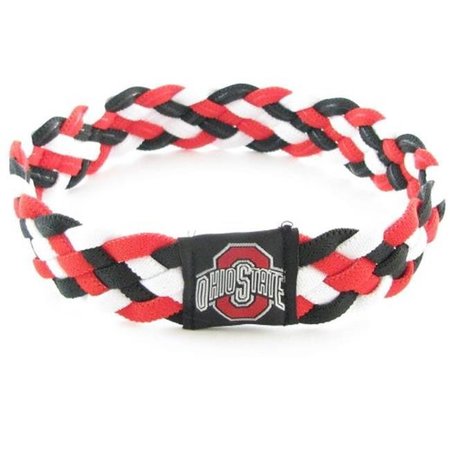 LITTLE EARTH Ohio State Buckeyes 6 Braid Braided Headband 8669956647